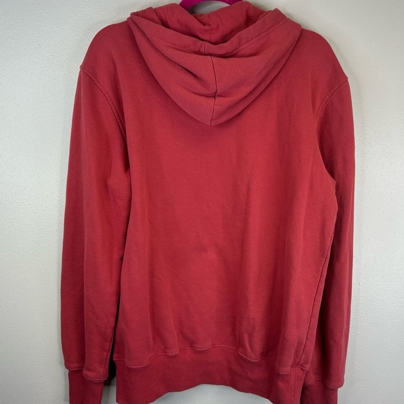 Camp David Red Hoodie Kansas City Boulevard Brewing Co. S Local Beer Football - Picture 8 of 10